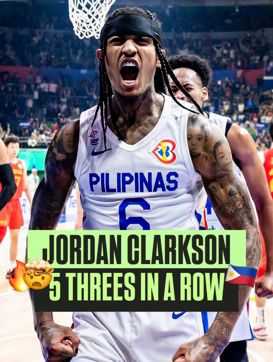 痛苦回忆🥹FIBA祝克拉克森33岁生日快乐 配上他暴打中国队视频
