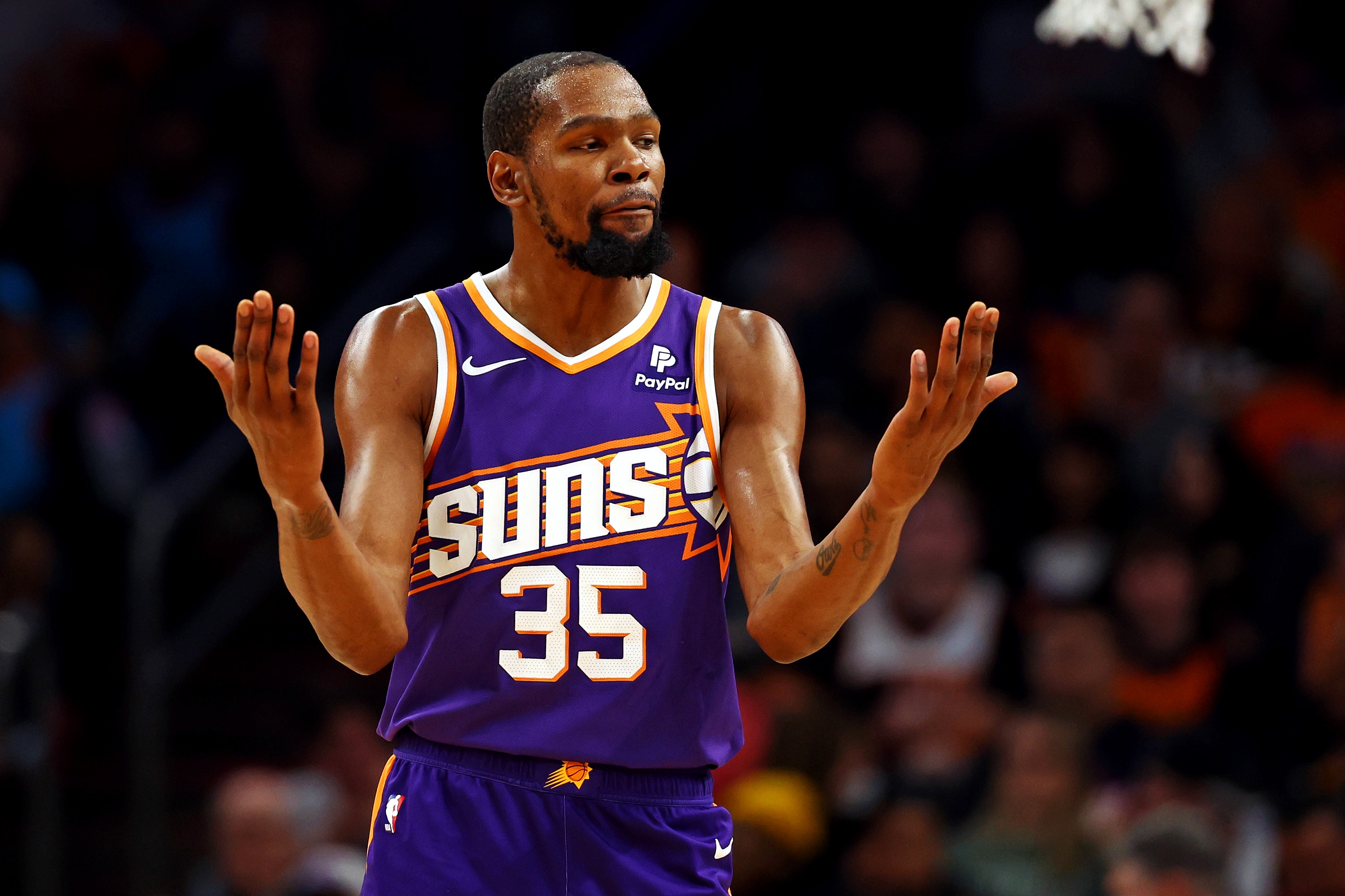KD：乔丹需退役调整状态&重新专注 我很欣赏他把身心健康放在首位
