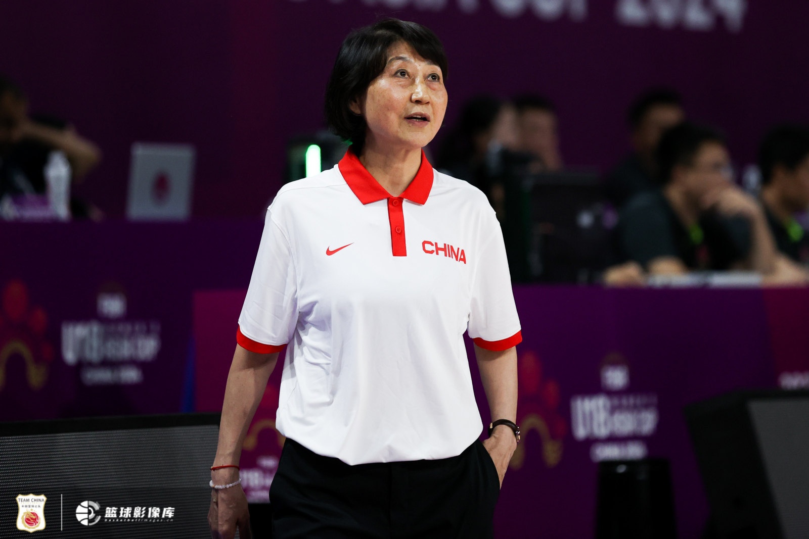 U19女篮世界杯-冉珂嘉9分 中国队半场37-68落后美国队31分